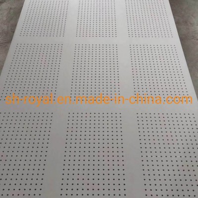 Soundproof Drywall Acoustic Perforated Gypsum Board for Wall Decoration