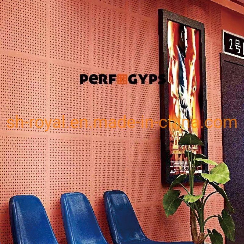 Acoustic Perforated Gypsum Board Plaster Board